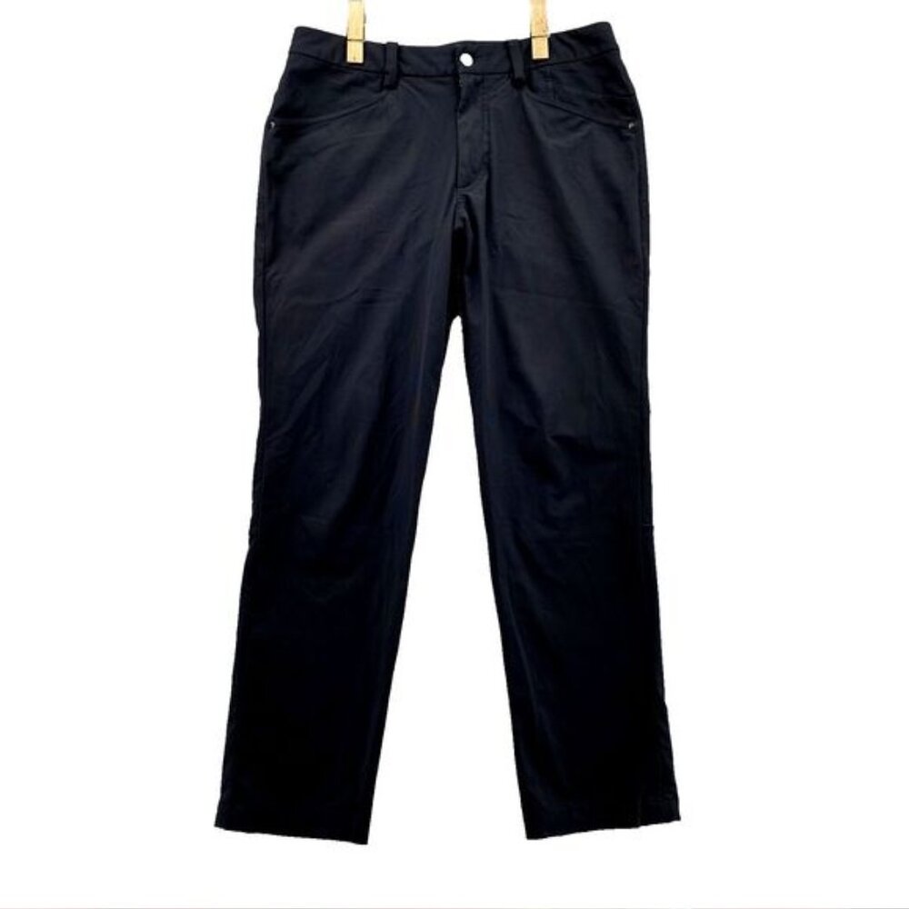 Lululemon Pants 30x28* Black ABC Commission Golf Slim Fit Warpstreme Chino Men's